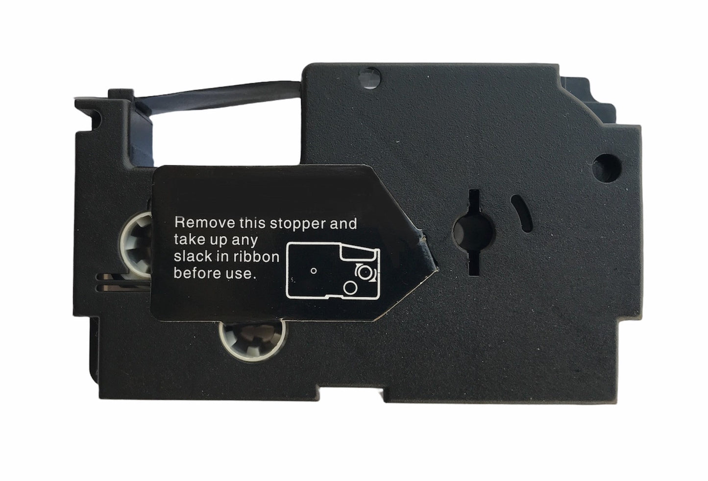 LIVYU LIFE 9mm label tape for casio printers - black on white