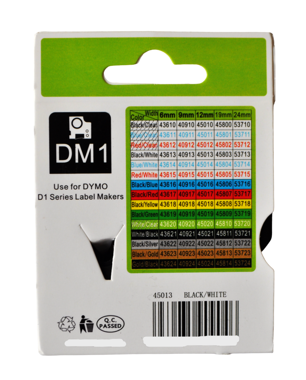 LIVYU LIFE DM1 label tape for Dymo label printers,asset labeling ...