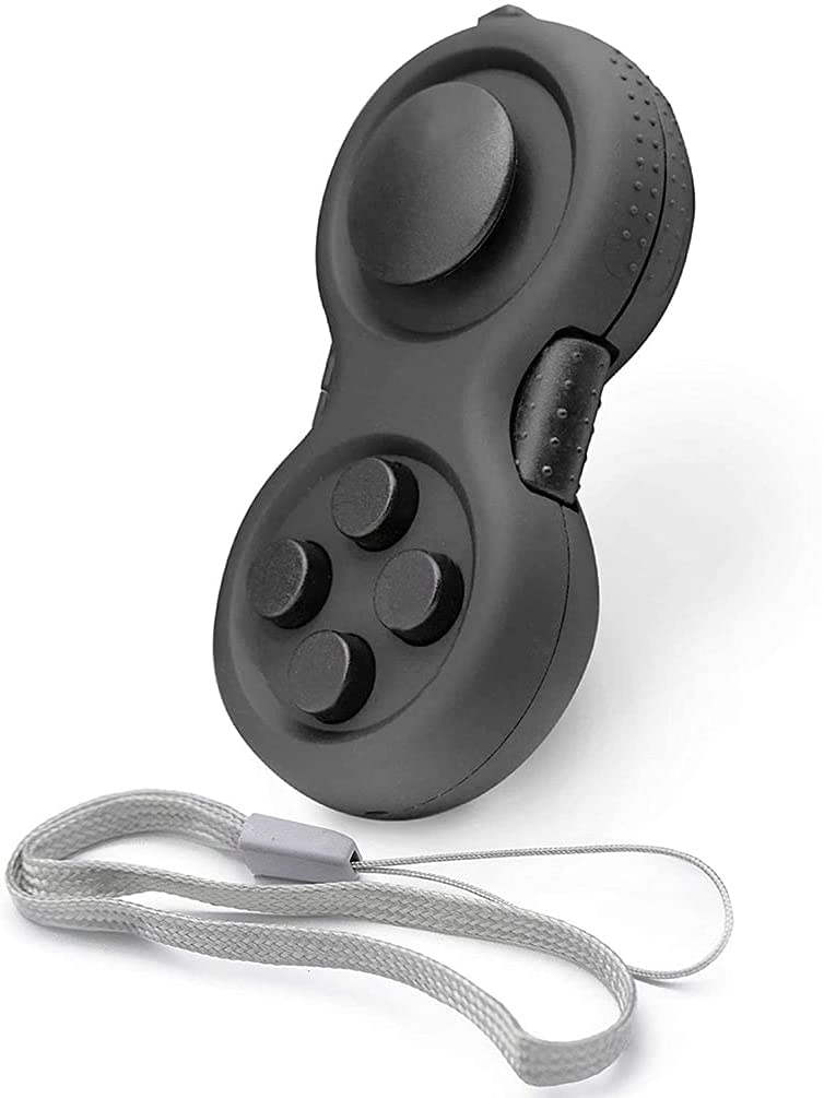 Life Loading Fidget LIVYU LIFE fidget toy pad with 8-fidget functions - black – Livyu Life