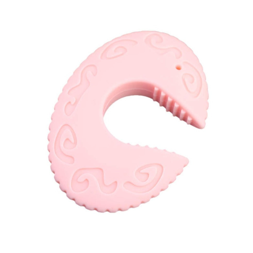 LIVYU LIFE door stopper for kids safety ,solid silicone,pink colour