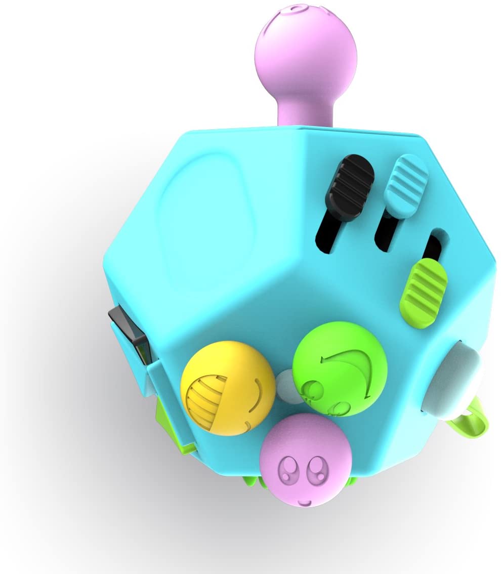 Life Loading Fidget LIVYU LIFE Fidget Dodecagon 12-Side Fidget toy - sky blue – Livyu Life