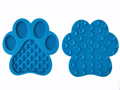 LIVYU LIFE lick pad for distraction for dogs during bath,blue,1pc