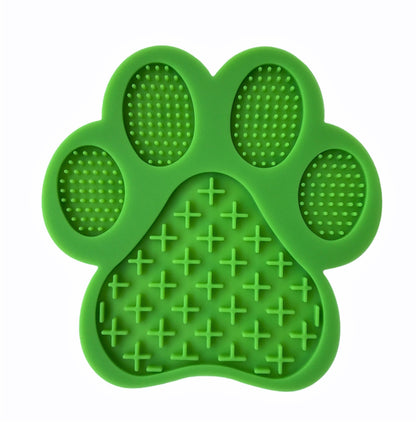 LIVYU LIFE lick pad for distraction for dogs during bath,green,1pc